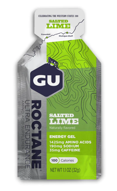 Gel GU Roctane Énergy, coloris Lime salée