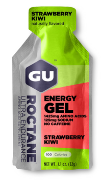 Gel GU Roctane Énergy, coloris Strawberry Kiwi
