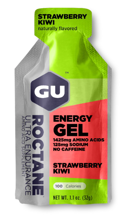 Gel GU Roctane Énergy, coloris Strawberry Kiwi