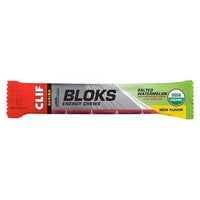Jujubes Bloks CLIF, coloris Melon d'eau salé