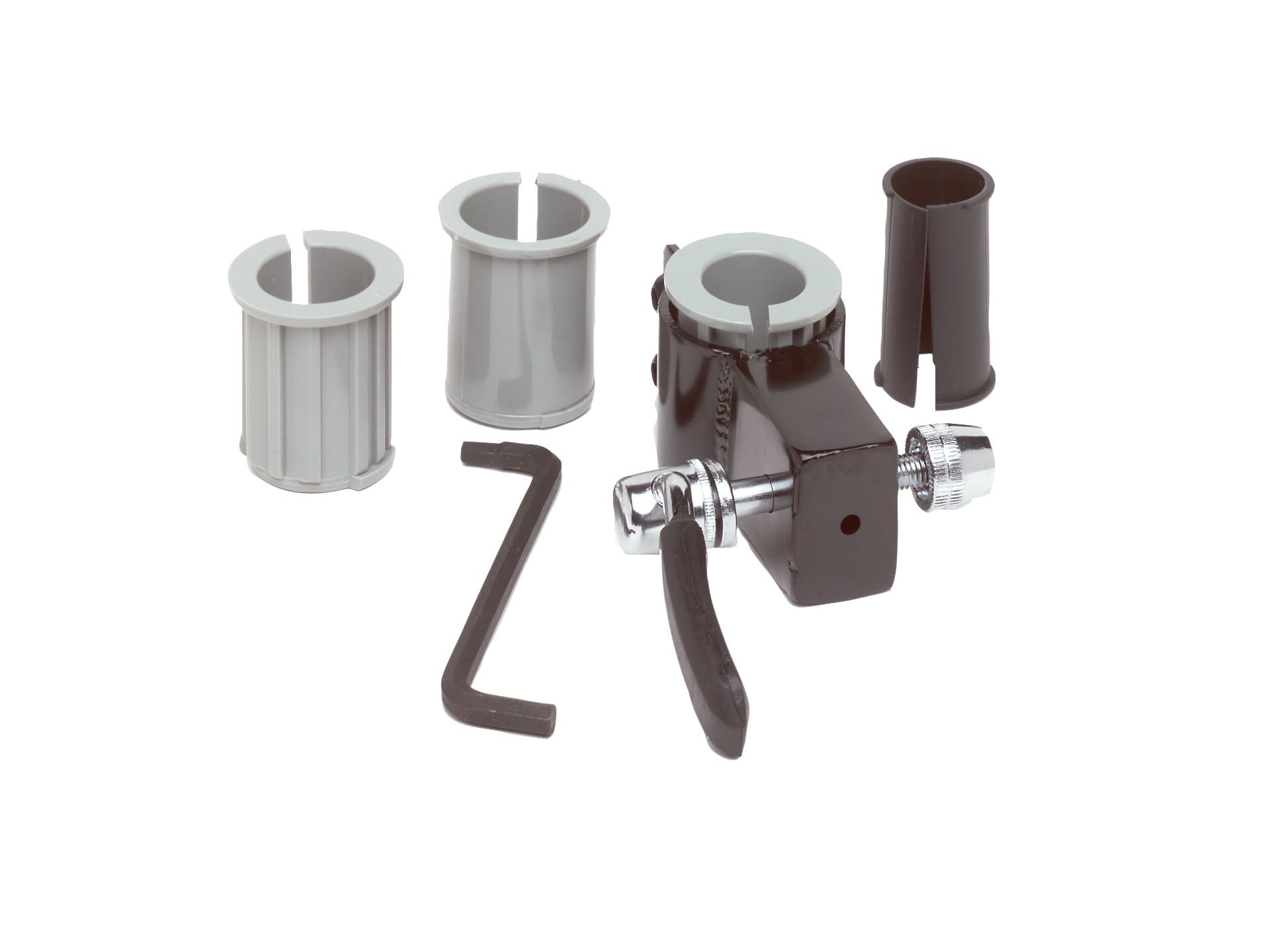 Kit d’attaches pour vélo suiveur Trek, contenu