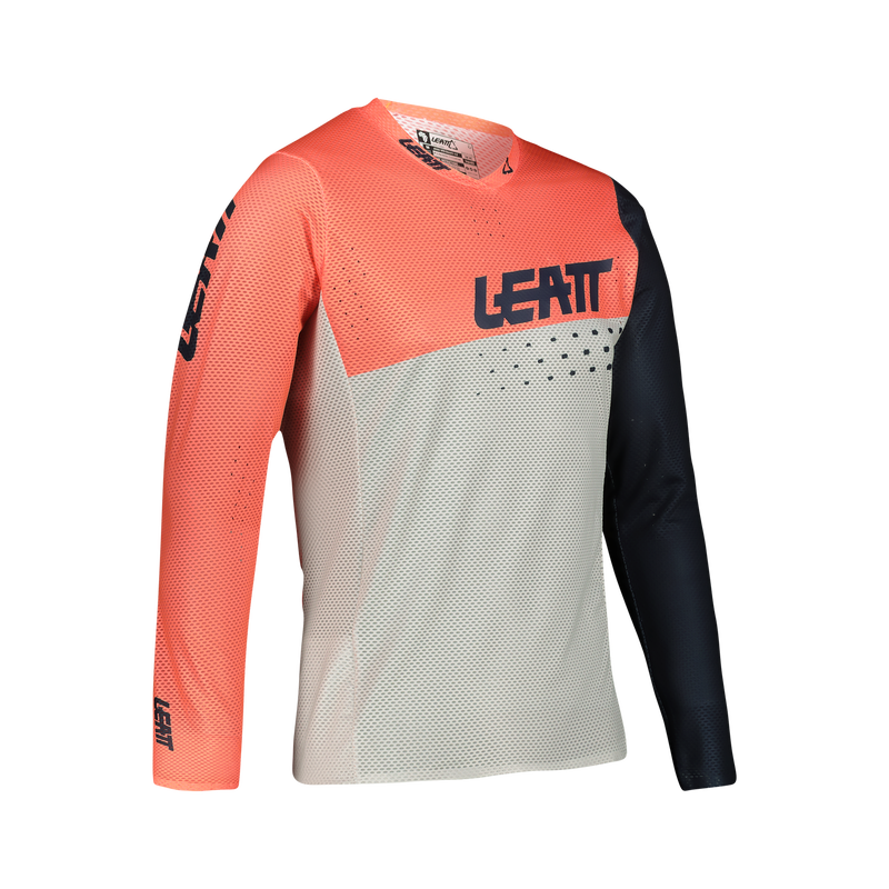 Leatt Jersey MTB 4.0 Junior, coloris Coral