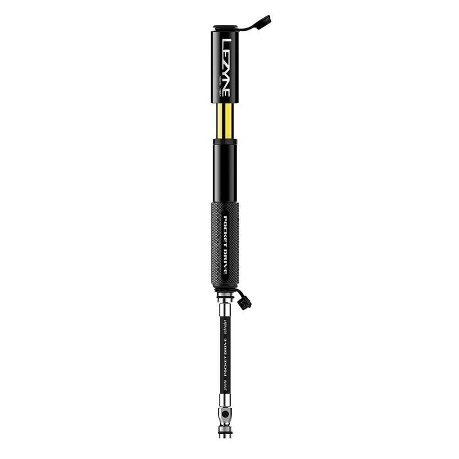 Lezyne, Pocket Drive, Pump, 160psi, Black, détail produit