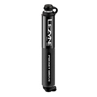 Lezyne, Pocket Drive, Pump, 160psi, Black, vue de face