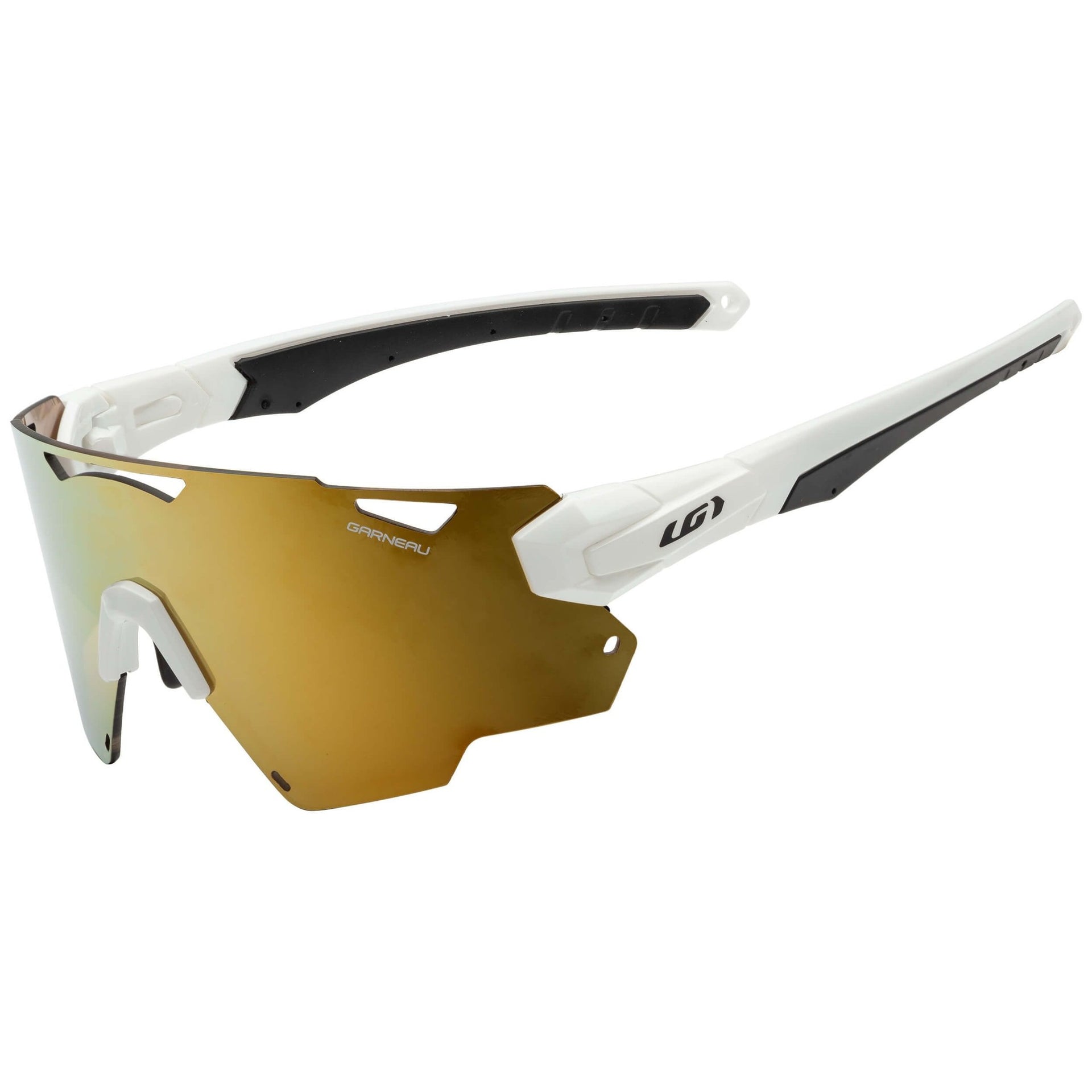 Lunette Garneau Tonic, coloris Blanc/Or