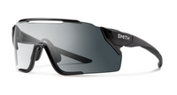 Lunettes Smith Attack, coloris Noir + lentille photochromique transparente à grise
