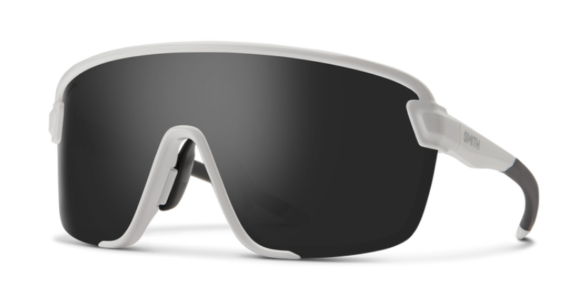 Lunettes Smith Bobcat, coloris Blanc + Lentille Noire Chromapop
