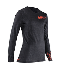 Maillot long MTB Leatt Gravity 2.0, coloris Noir