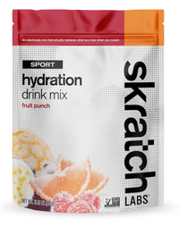 Mélange de boisson d'hydratation pour sport Skratch Lab 440g, coloris Punch au fruit