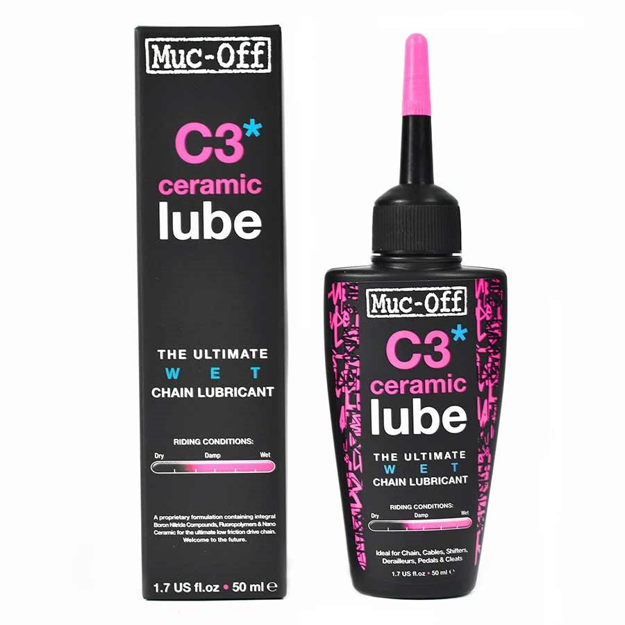 Lubrifiant à chaîne Muc-Off C3 Wet Ceramic, produit