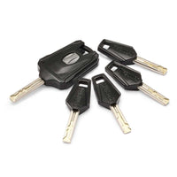 Cadenas OnGuard Doberman à clé 8027, contenu