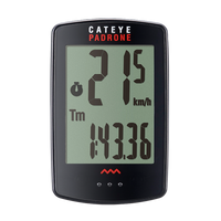 Ordinateur de vélo Cateye padrone, vue de face