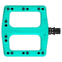 Pédales plateformes Deity Deftrap, coloris Menthe