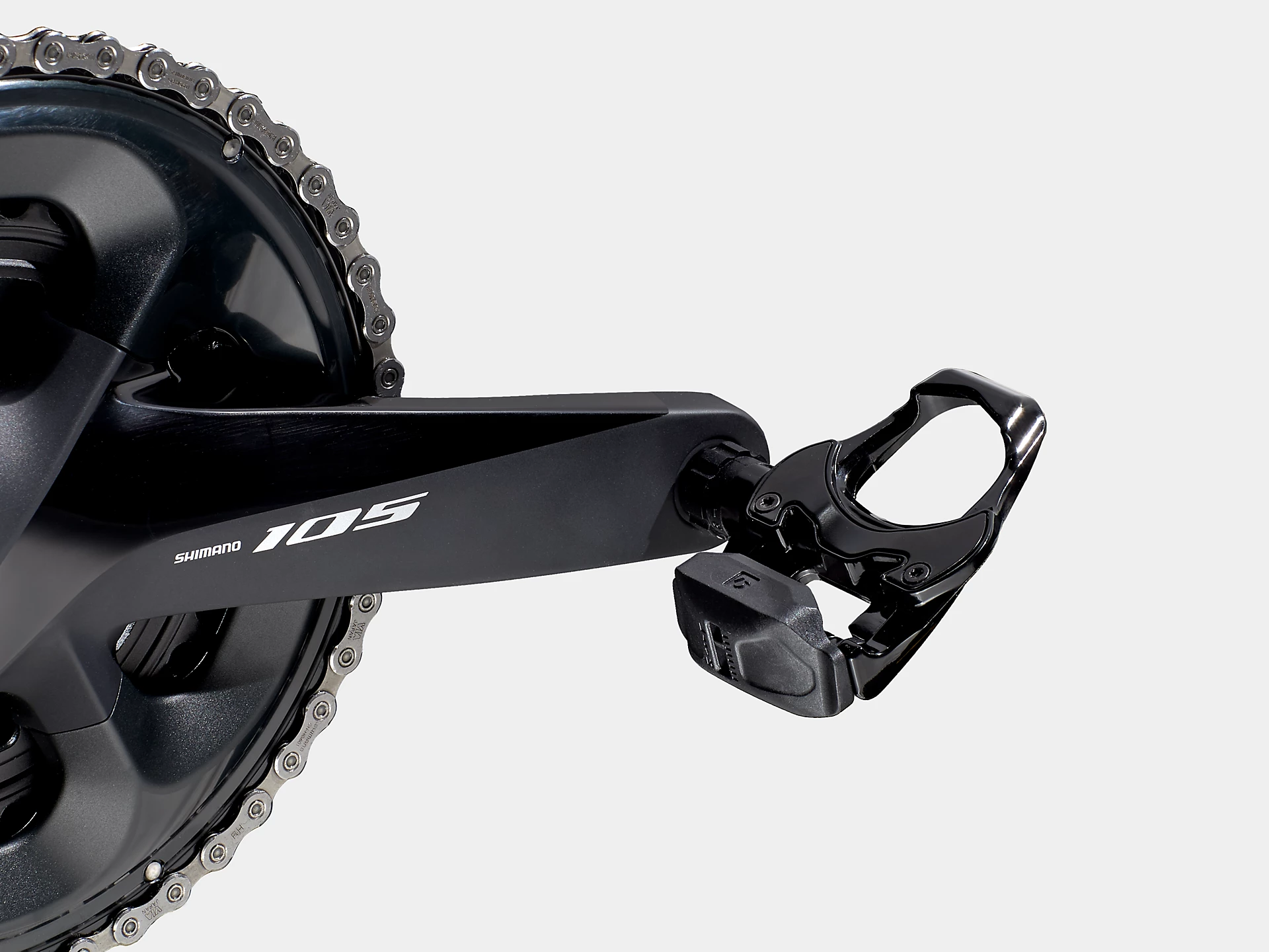 Pédales de route Bontrager Comp, pédalier