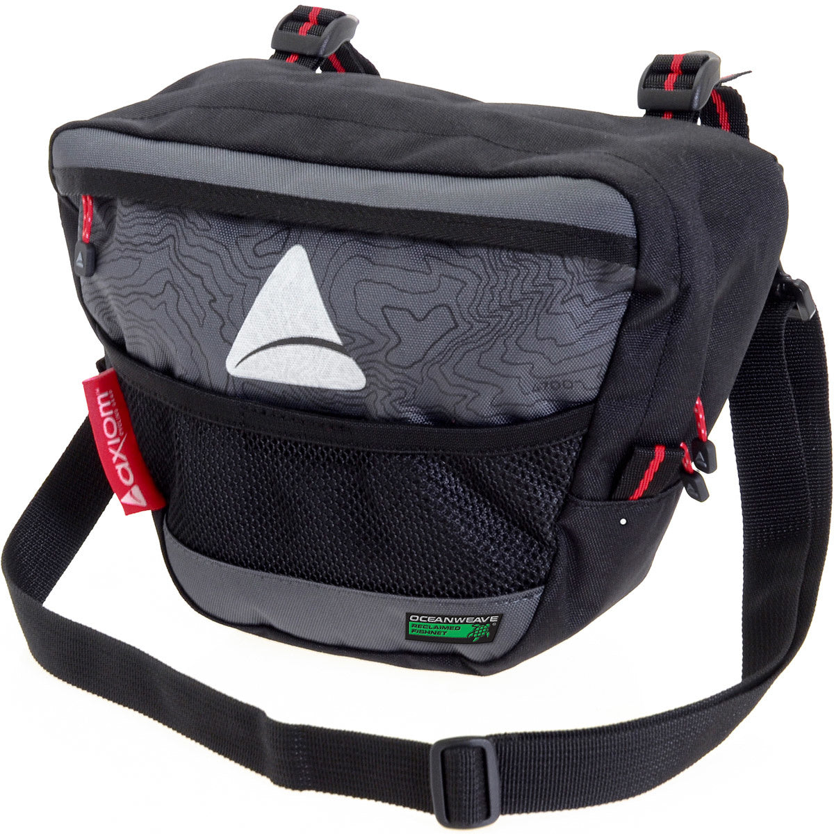 Sac de guidon Monsoon Oceanweave, vue de face