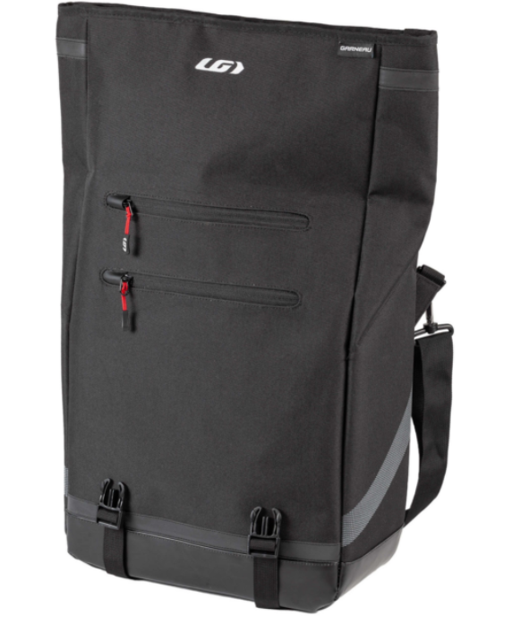 Sacoche E-BIKE TRANSPO 40L Louis Garneau, vue de face