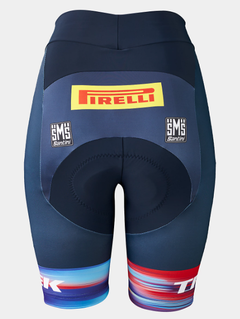 Short Trek-Segafredo femme TDF Replica 2022, vue de profil
