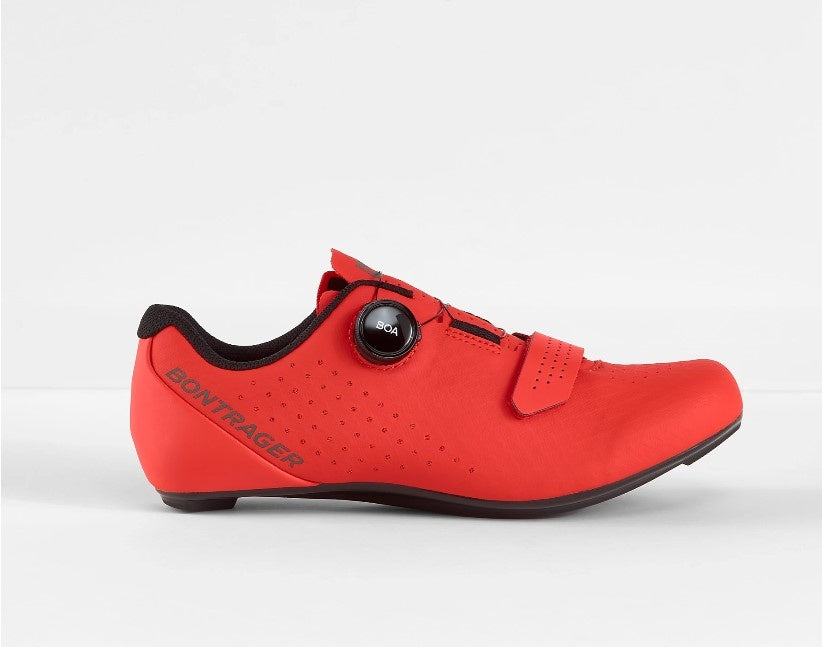 Bontrager Chaussure de route circuit, coloris Rouge radioactif