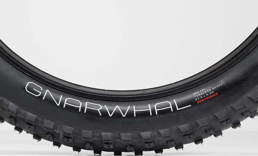 Tire Bontrager Gnarwhal Team Issue 27.5X4.50 Tlr Studdable, détail produit