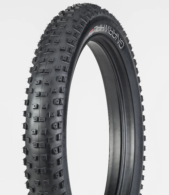 Tire Bontrager Gnarwhal Team Issue 27.5X4.50 Tlr Studdable, vue de profil
