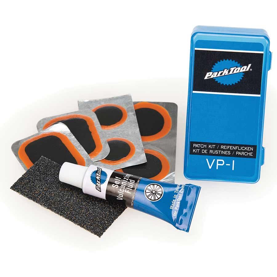 Trousse de 6 rustines Park Tool VP-1, contenu