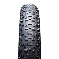 Vee Rubber, Snowshoe XL Studded, Tire, 26''x4.80, Folding, Clincher, Silica, 120TPI, Black, détail produit